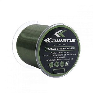LINHA MONOFILAMENTO MARURI KAWANA K-MONO GREEN 500M