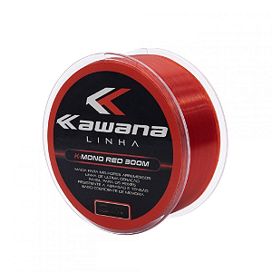 LINHA MONOFILAMENTO MARURI KAWANA K-MONO RED 300M