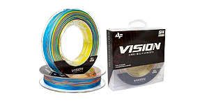 LINHA MULTIFILAMENTO ALBATROZ VISION 9X COLORFUL 200M