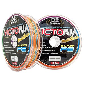 LINHA MULTIFILAMENTO MARURI VICTORIA MULTICOLOR 100M