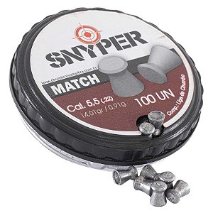 CHUMBINHO SNYPER MATCH 5.5MM 100UN