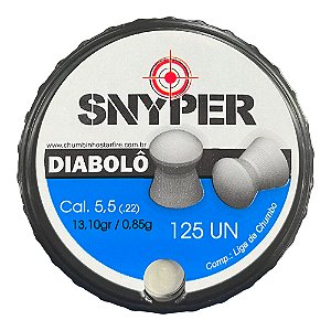 Chumbinho Snyper Diabolô 5.5mm 125UN