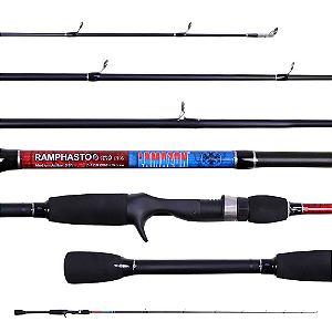 VARA PARA CARRETILHA LAMAZON RAMPHASTOS 6'0" (1,80M) 7-17LBS C601M - INTEIRIÇA