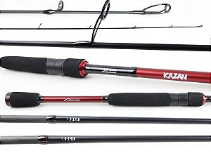 VARA PARA CARRETILHA MARURI BY NAKAMURA KAZAN 6'0" (1,83M) + (2 PONTEIRAS) 14 + 17LBS