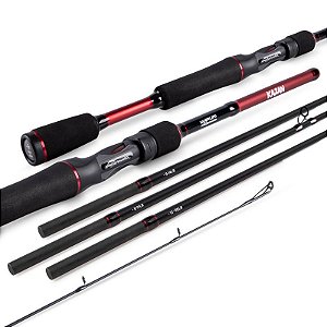 VARA PARA CARRETILHA MARURI BY NAKAMURA KAZAN 6'0" (1,83M) 9-17LBS KAC-601-MH-F - 2 PARTES