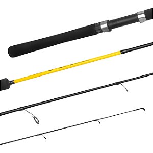 VARA PARA MOLINETE SAINT SKYLINE AMARELA 6'0" (1,80M) 8-20LBS - 601SP - INTEIRIÇA
