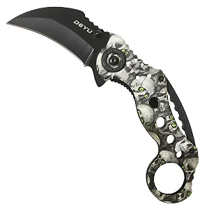 CANIVETE DEYU KARAMBIT BRANCO - W01