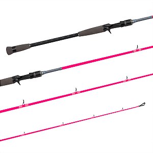 Vara para Carretilha Saint Pro Tamba Pink 7'0" (2,10m) 25-50Lbs 2102BC - 2 Partes