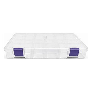 Estojo HI Estojos com 22 Divisões Removíveis - ES-22