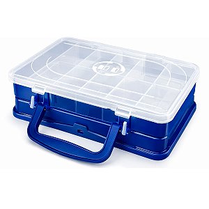 Estojo Duplo HI Estojos com 12 Divisões Fixas - ED-12