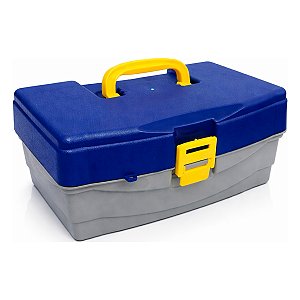 Caixa de Pesca HI Estojos com 4 Bandejas Articuladas - CX-4BJ