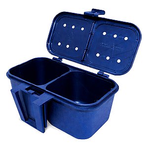 Estojo HI Estojos com 2 Divisões e Suporte para Encaixe - ES-02