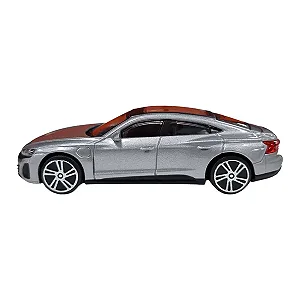 MINIATURA AUDI RS E-TRON GT CINZA