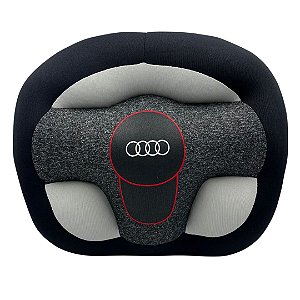 Almofada Infantil em Formato de Volante - Original Audi