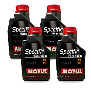 4 Litros Óleo Motul 0W20 Specific 508 00 / 509 00 Sintético Audi