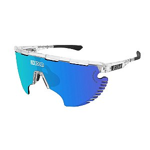 Óculos Scicon Aerowing Lamon Cristal Lente Azul