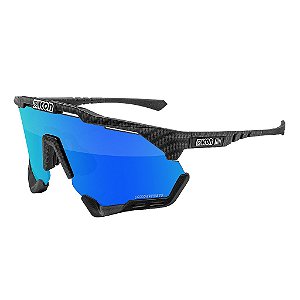 Óculos Scicon Aeroshade Xl Carbono Lente Azul
