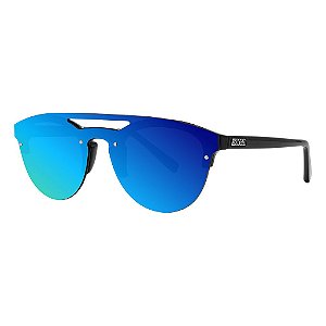 Óculos Scicon Cover Preto Lente Azul