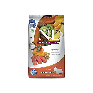 N&D Tropical Selection Cães Adultos Mini Salmão 2,5kg