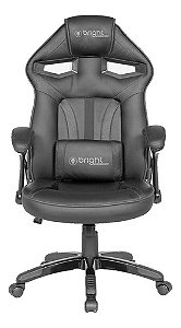CADEIRA GAMER BRIGHT PRETA CD360