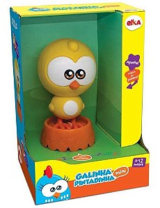 Galinha Pintadinha Mini Pintinho Amarelinho Musical Elka