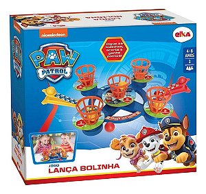 JOGO LANÇA BOLINHAS - PATRULHA CANINA