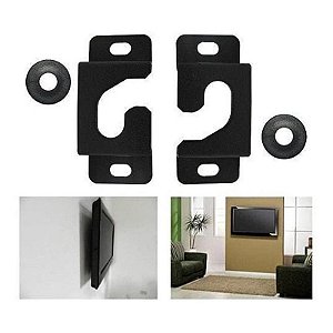 Suporte Fixo de Parede para TVs de 13” a 70” – Preto