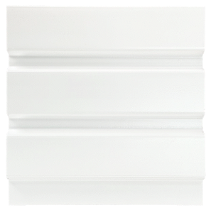 Painel Ripado Finottato - Branco 25mm - 2,85m linear