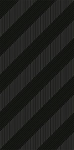 Piso Porcelanato - Villagres - Bistrô - Decor - Kyoto black - 7mm - 500 x 1000mm - 2,5 m2