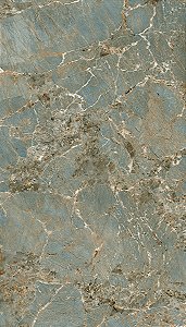 Piso Porcelanato - Villagres - Marmo - Polido - Amazonita - 9mm - 805 x 1400mm - 2,25 m2