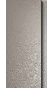 Painel Ripado - Arquitech - Crosswall  Line - Couro Cinza - 12mm - 2,80x11,3cm
