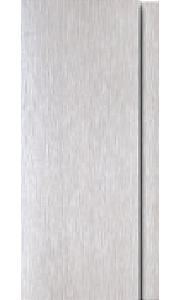 Painel Ripado - Arquitech - Crosswall  Line - Aço Escovado - 12mm - 2,80x11,3cm