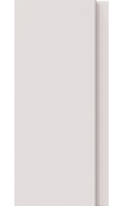 Painel Ripado - Arquitech - Crosswall  Line - Branco Lunar - 12mm - 2,80x11,3cm