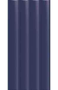 Painel Ripado - Arquitech - Crosswall  Ressonance - Azul Profundo - 8mm - 2,80x12cm