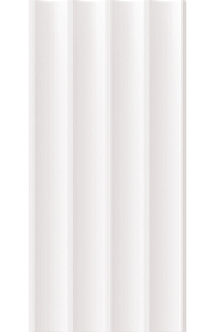 Painel Ripado - Arquitech - Crosswall  Ressonance - Branco - 8mm - 2,80x12cm