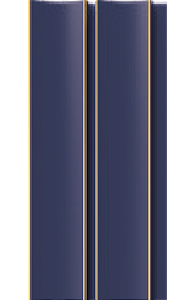 Painel Ripado - Arquitech - Crosswall  Pulse - Azul Profundo Gold - 11,6mm - 2,80x11,3 cm