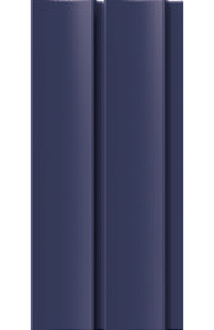 Painel Ripado - Arquitech - Crosswall  Pulse - Azul Profundo - 11,6mm - 2,80x11,3 cm