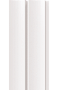 Painel Ripado - Arquitech - Crosswall  Pulse - Branco - 11,6mm - 2,80x11,3 cm