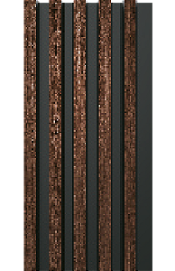 Painel Ripado - Arquitech - Crosswall  Essence - Oak Wood - 12mm - 2,80x13,5 cm