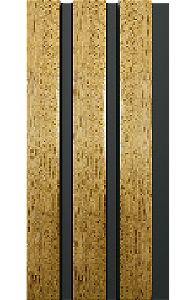 Painel Ripado - Arquitech - Crosswall  Legacy - Birch Wood - 12mm - 2,80x11,3 cm