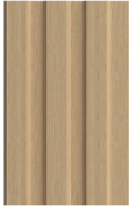 Painel Ripado - Arquitech - Crosswall  Classic - Maple -12mm - 2,80x13,5 cm
