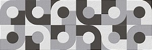 Piso Porcelanato - Incepa - Coleção Moon - Acetinado - B&W - 11,00 mm - 300 x 900mm - 1,08 m2