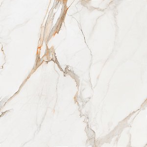 Piso Porcelanato - Incepa - Coleção Calacatta Oro - Acetinado - 7,00 mm - 1200 x 1200mm - 2,85 m2