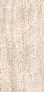 Piso Porcelanato - Roca - Coleção Taj Mahal - Polido - Bege - 7 mm - 120 X 250 - 2,99 m2