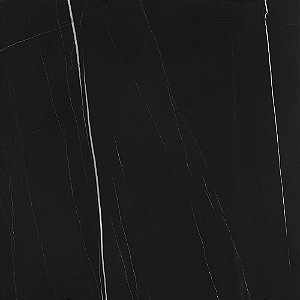 Piso Porcelanato - Roca - Coleção Sahara Noir - Polido - Preto - 7 mm - 120 X 120 - 2,85 m2