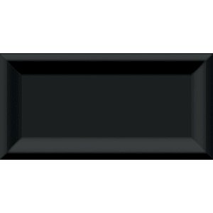 Piso Porcelanato - Roca - Coleção Mondrian - Acetinado - Black - 7 mm - 7,7 X 15 - 0,93 m2