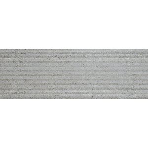 Piso Porcelanato - Roca - Coleção London Gray - Acetinado - Cinza - 11 mm - 30 X 90 - 1,08 m2