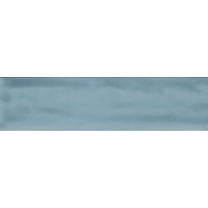 Piso Porcelanato - Roca - Coleção Flow  - Brilhante - Atoll Blue - 7,3 mm - 7,7 X 30,5 - 1,08 m2