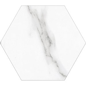 Piso Porcelanato - Roca - Coleção Calacata Light - Natural - Cinza - 7 mm - 20 X 23 - 1,13 m2