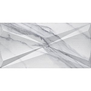 Piso Porcelanato - Roca - Coleção Calacata Light Cubic  - Acetinado - Cinza - 18 mm - 30 X 60 - 0,72 m2